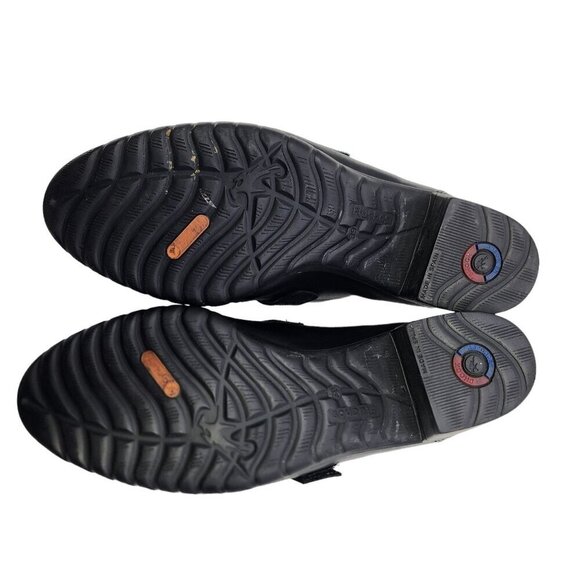 Fluchos Charis F0942 Women's Comfort Slip-On Shoes Size 39 Black Leather - Picture 7 of 13